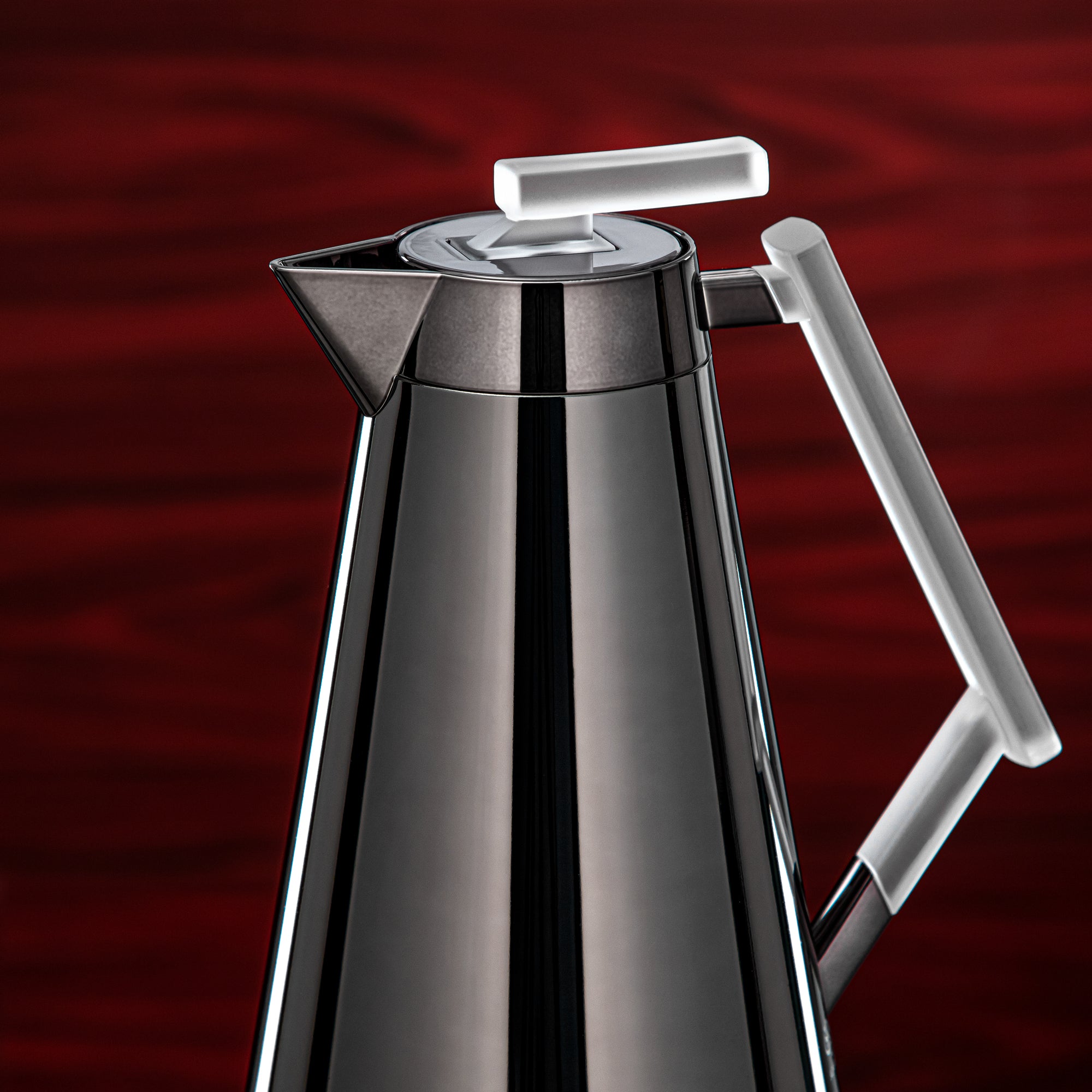 Almarjan Vacuum Flask Set 0.7L & 1L Gun Black & Frost