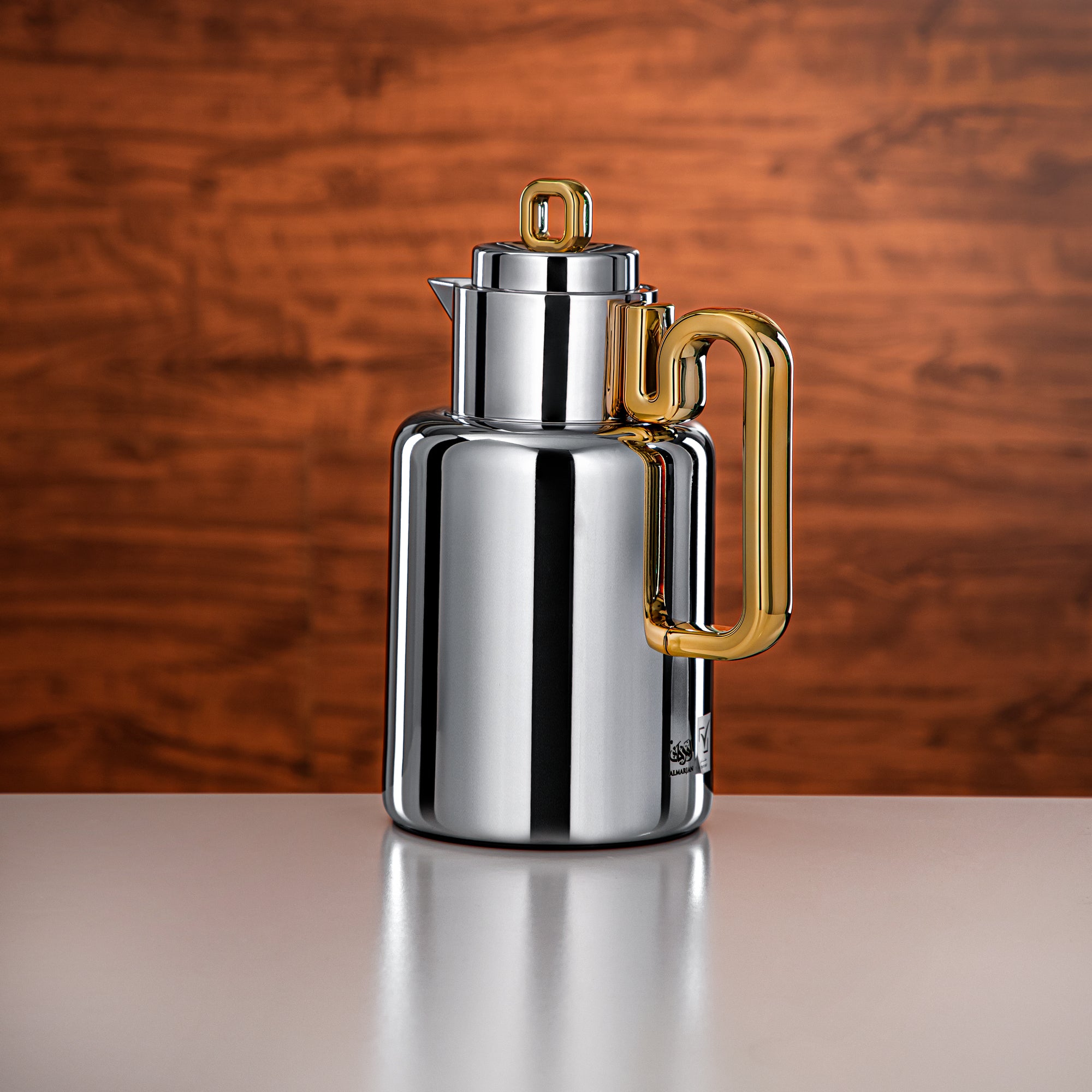 طقم الترمس المرجان Always سعة 0.5 لتر + 1 لتر فضي وذهبي (FG815-050/100 C/G)