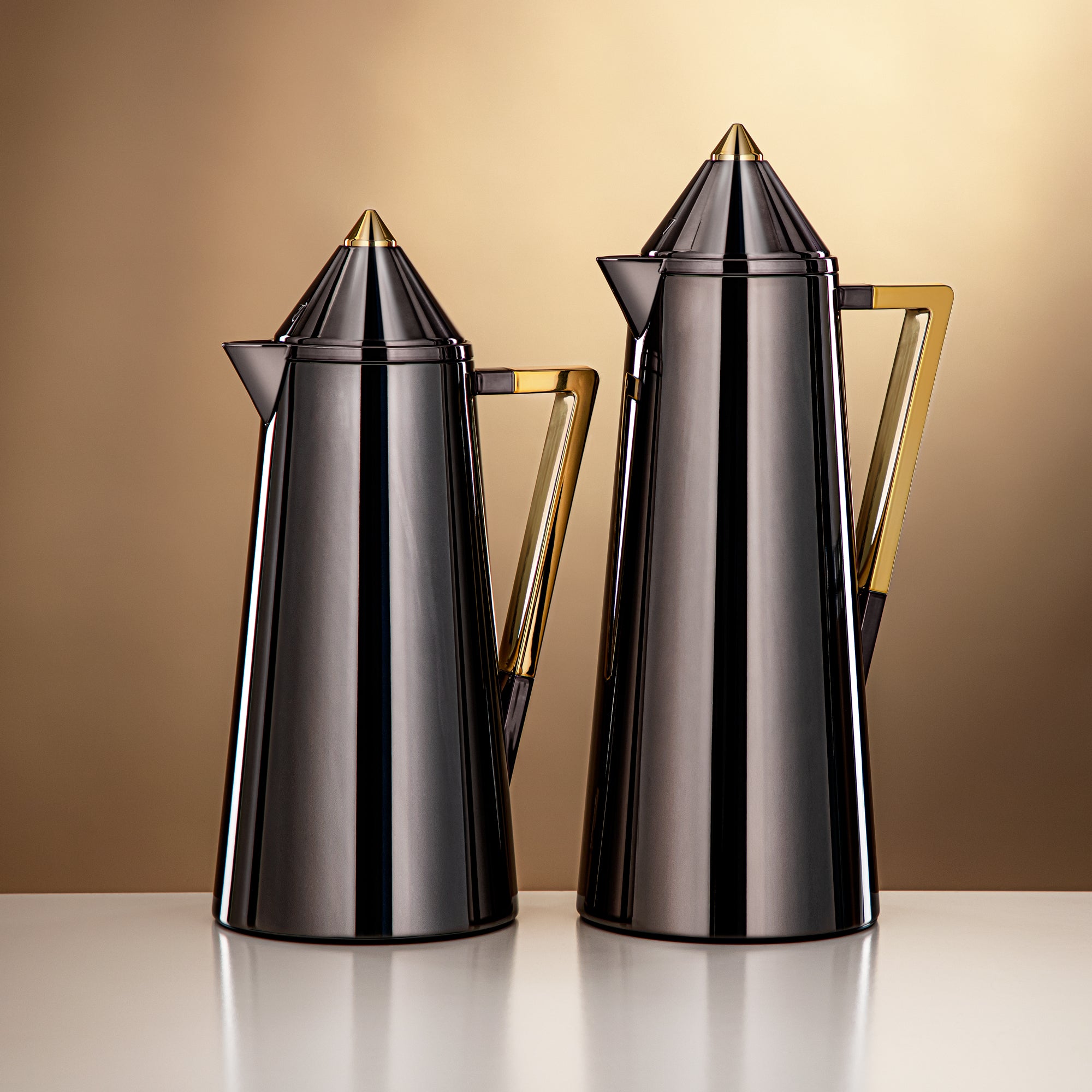 المرجان فلاسكة تفريغ الهواء لون أسود ذهبي – رمضان و التجمعات