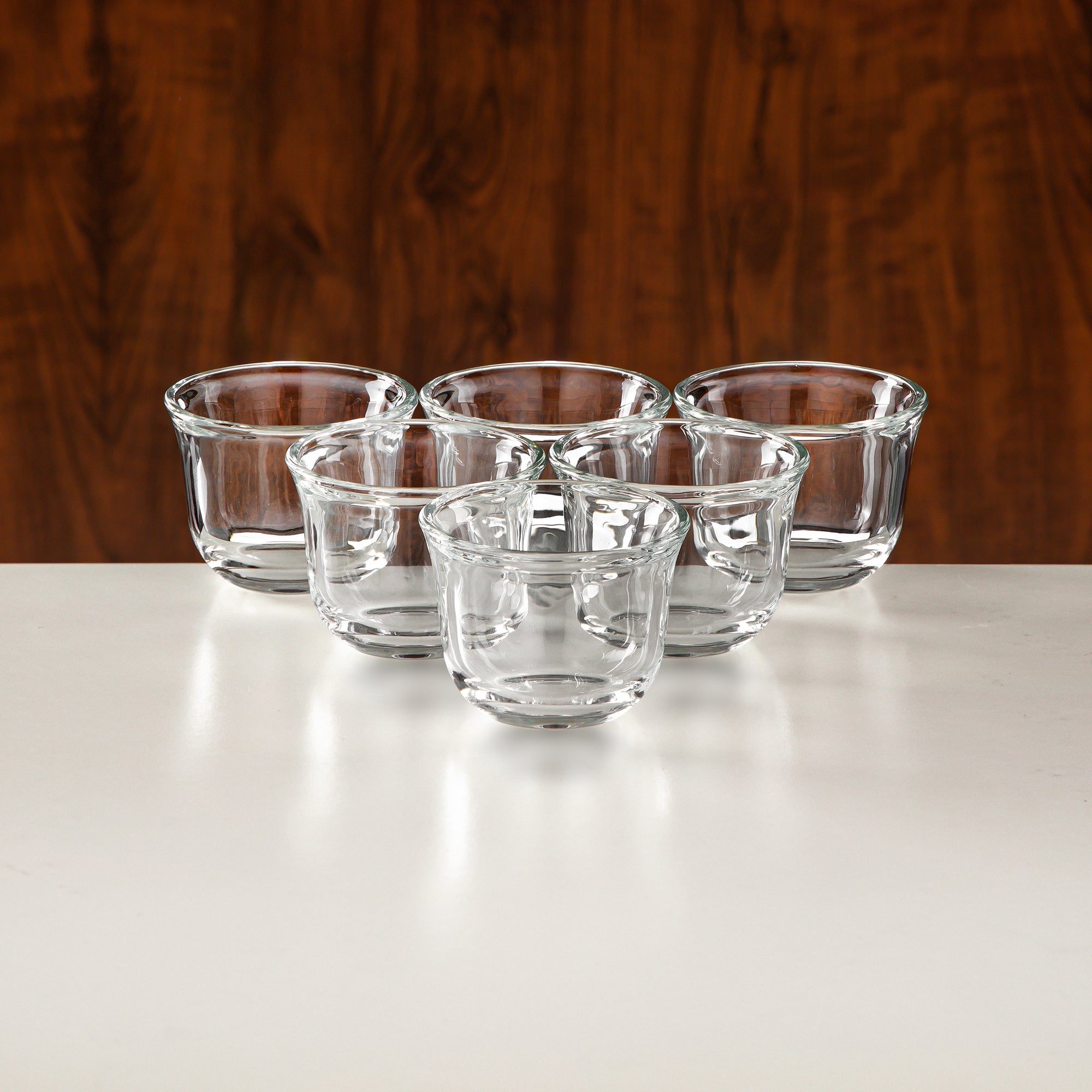 Almarjan Tea Set 18 Pieces Silver