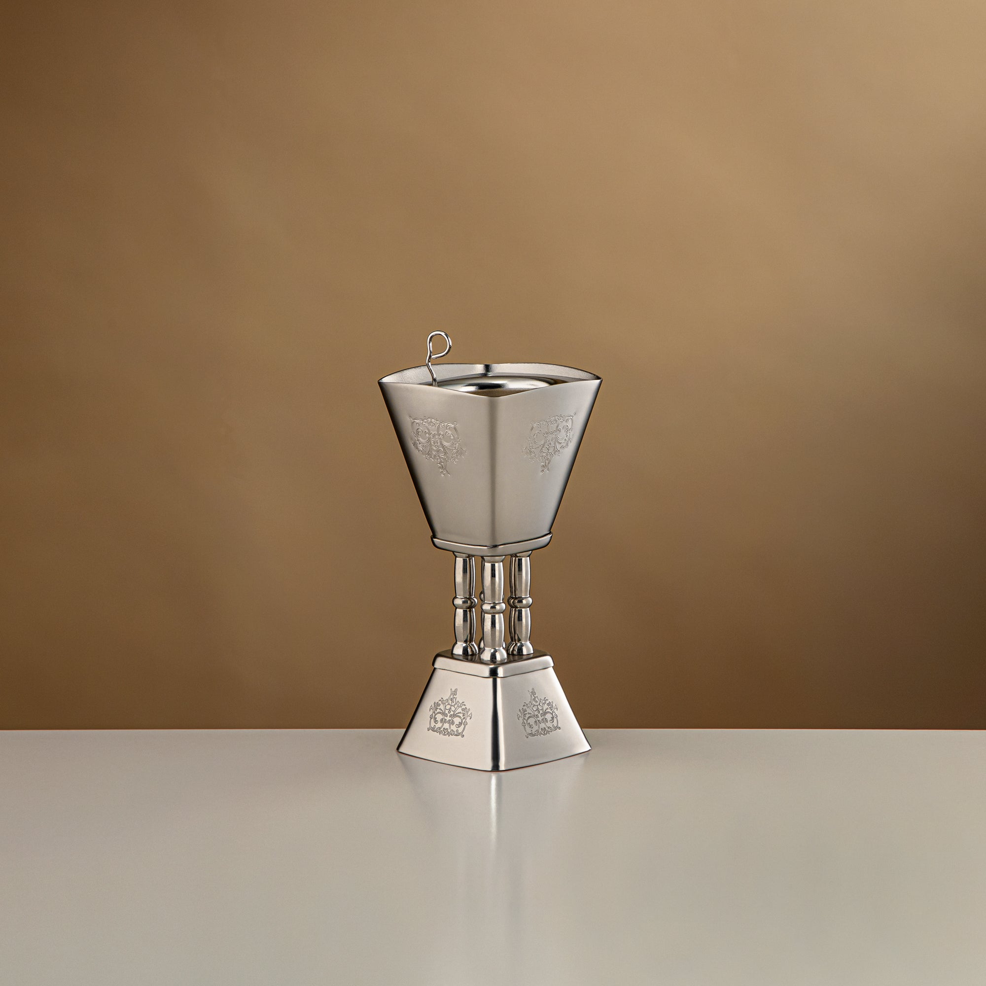 المرجان مبخرة حصيرة 18 سم نيكل - HT2506080