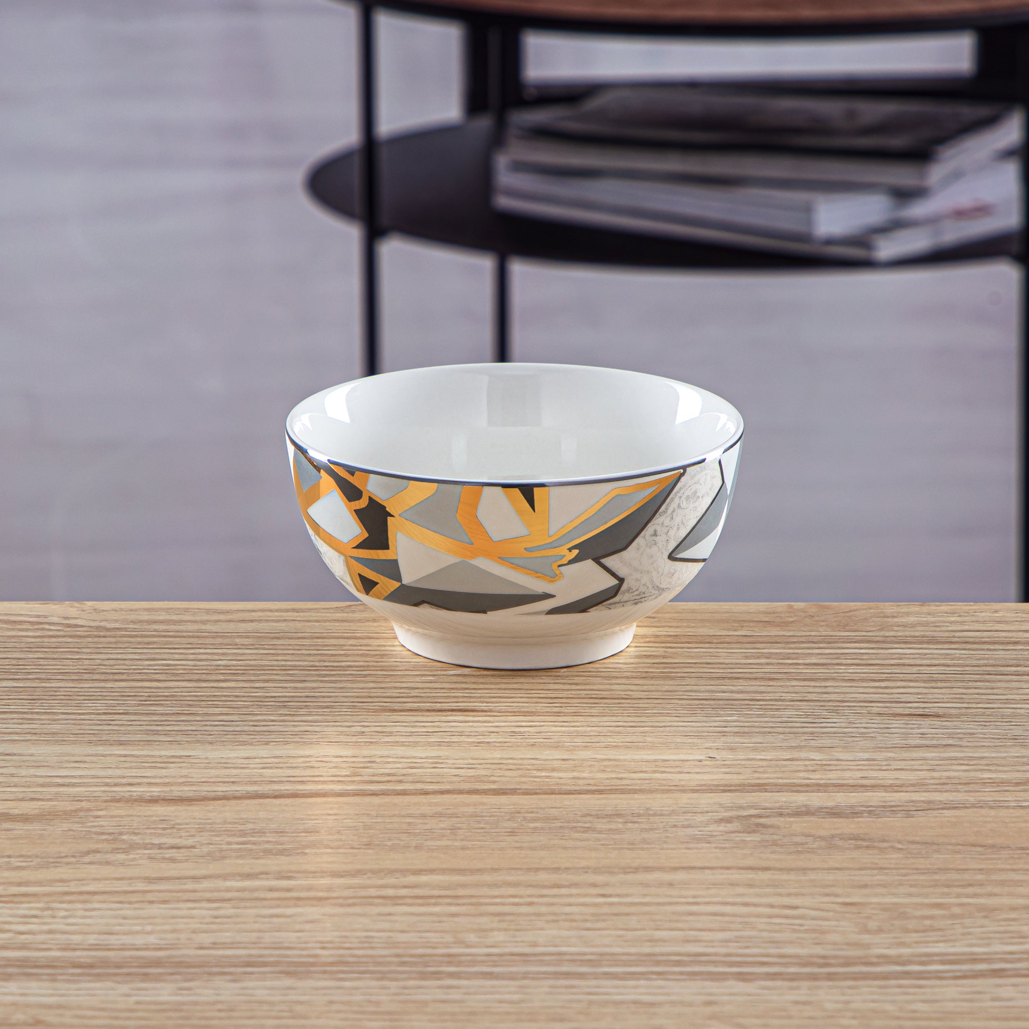 طقم اوعية بورسلين من المرجان 6 قطع - 1235