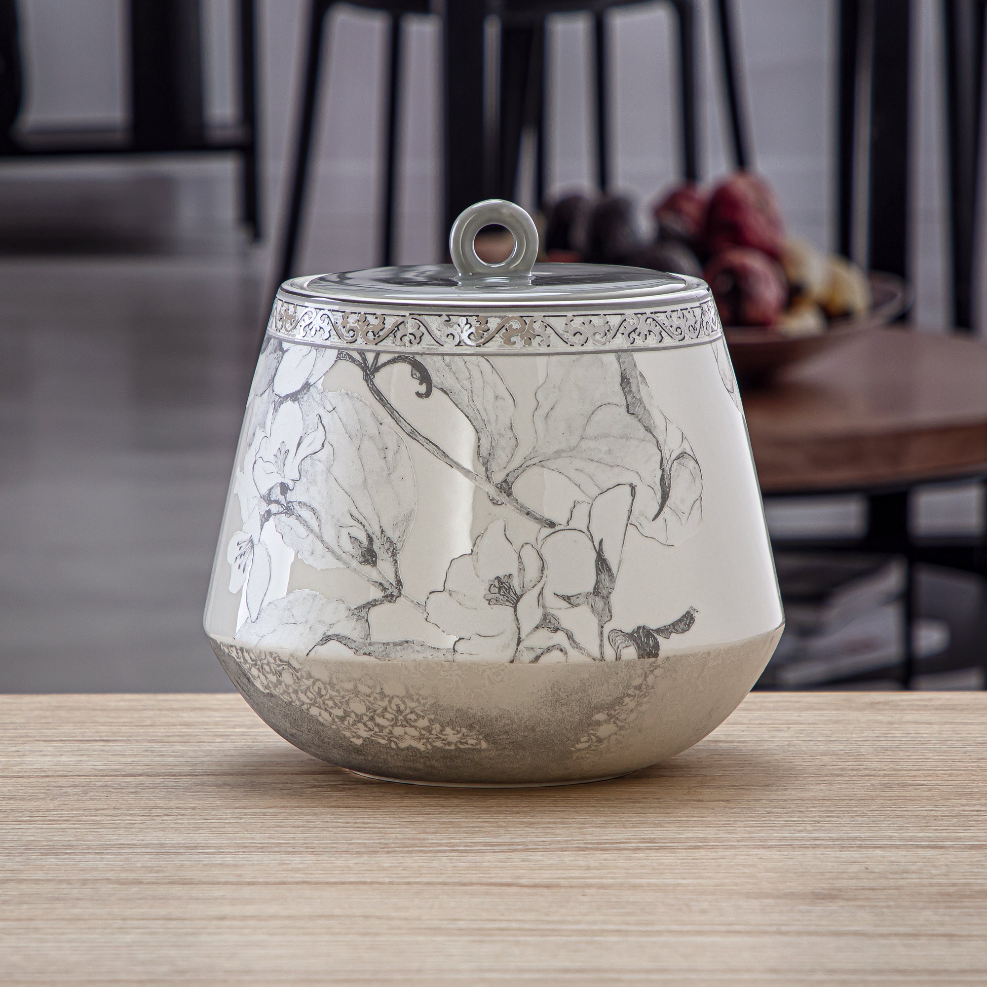 برطمان كوكيز بورسلين من المرجان 1800 مل - 8588