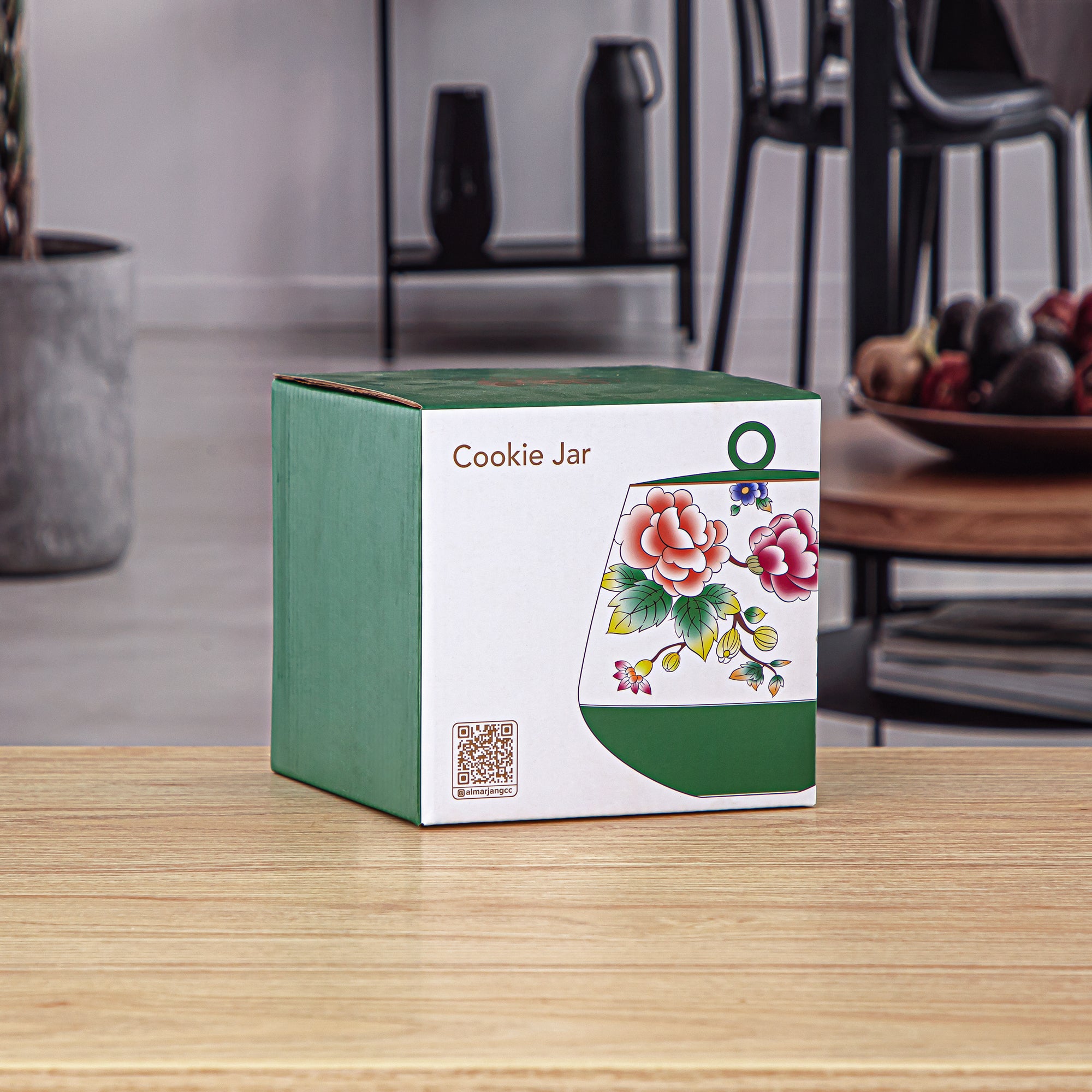 برطمان كوكيز بورسلين من المرجان 1200 مل - 2070