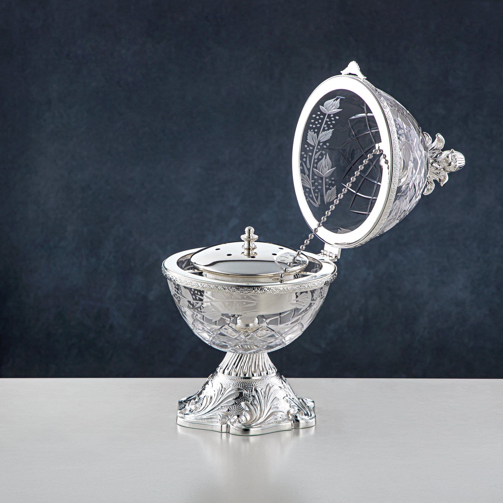 Almarjan Glass Incense Burner CC20230815