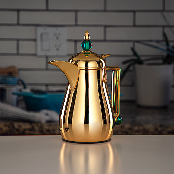 Almarjan 0.35 Liter Vacuum Flask Gold - FG803-035 DG/G
