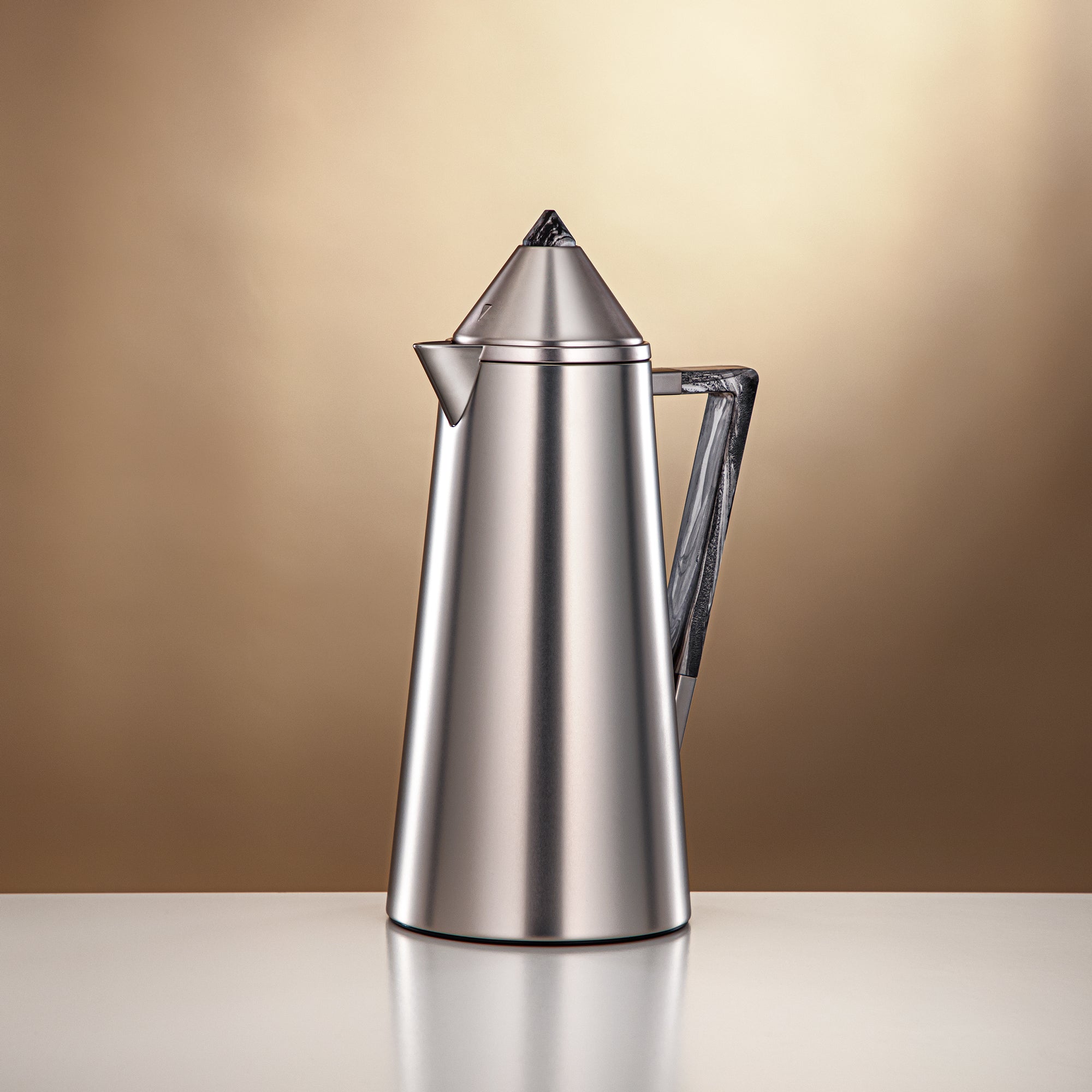 المرجان فلاسكة تفريغ الهواء بلمسة نيكل غير لامعة ورخام – رمضان والتجمعات