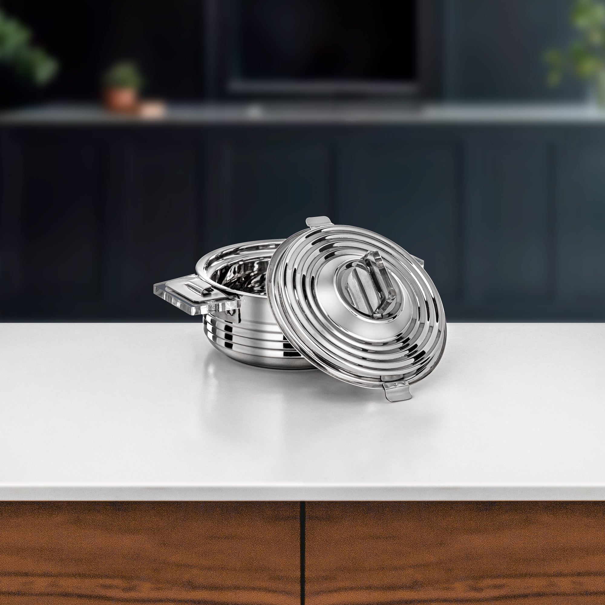 Almarjan Mahra Hot Pot 1 L Silver (H25P3)