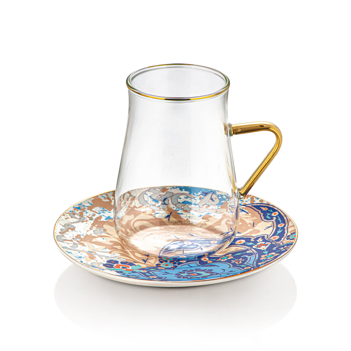 Almarjan 6 Pieces Fonon Collection Tea Cup Set - 3585