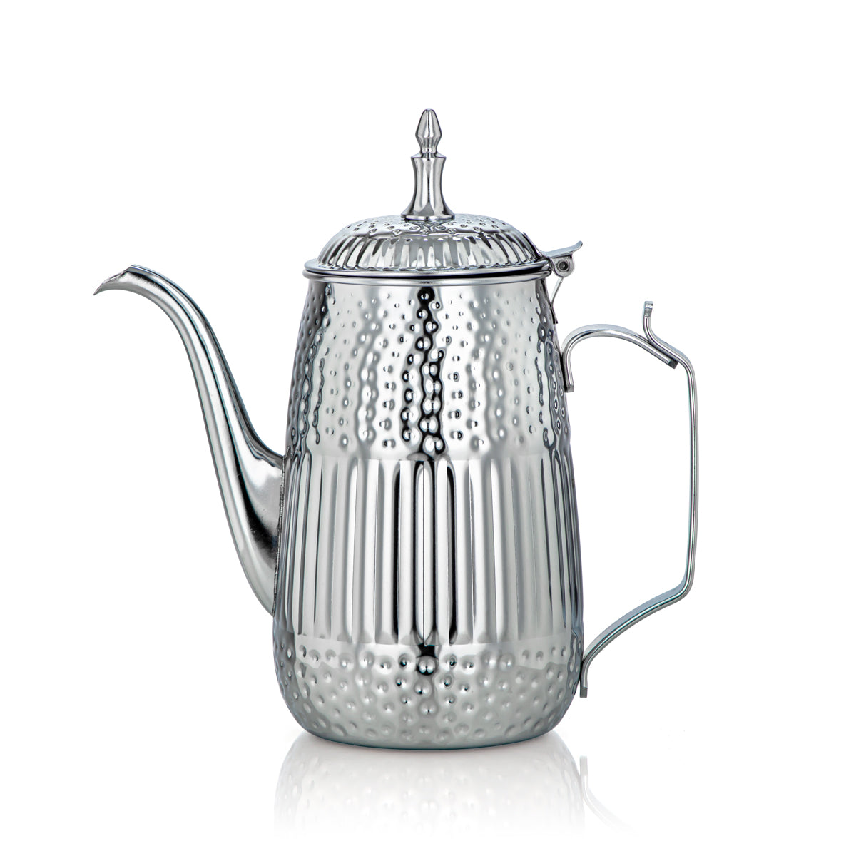 Almarjan 1.3 Liter Marabaa Collection Stainless Steel Milk Jug Silver - STS0010947