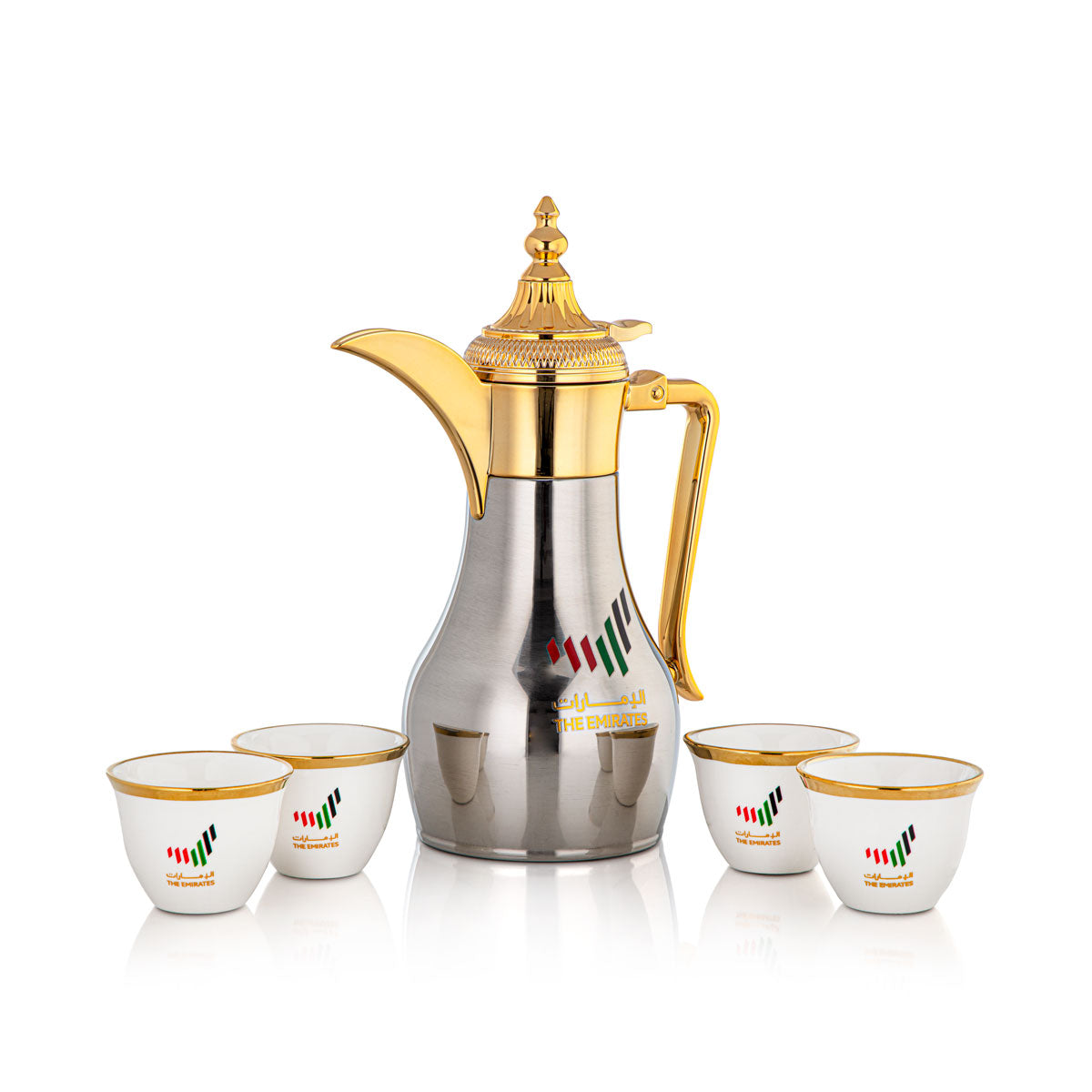 Almarjan 5 Pieces Coffee Set - SUD-060EK-CRG5