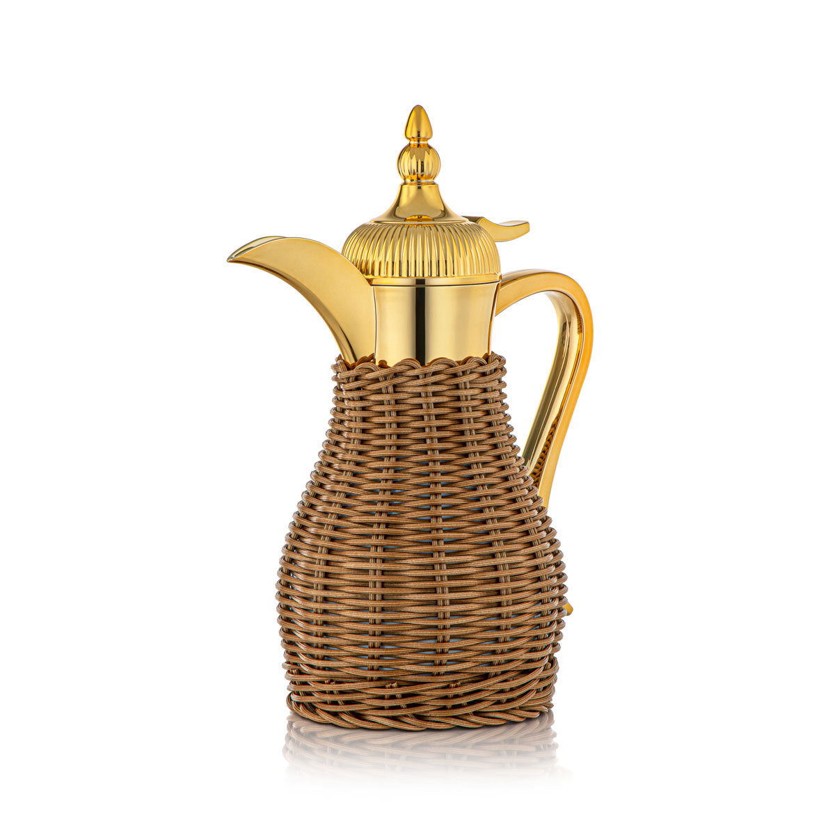 Almarjan 0.6 Liter Rattan Collection Vacuum Flask - VAF0010297