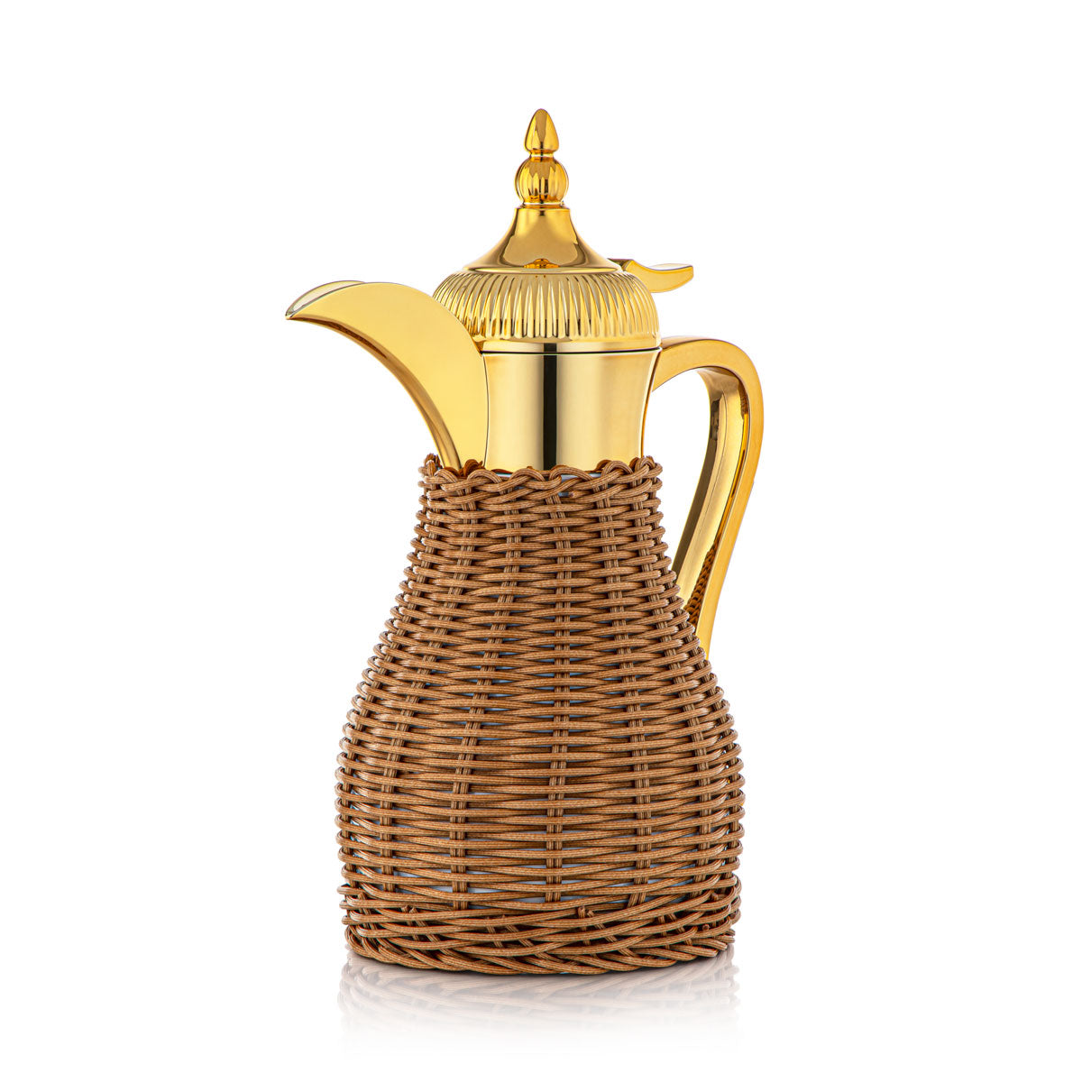 Almarjan 1 Liter Rattan Collection Vacuum Flask - VAF0010298