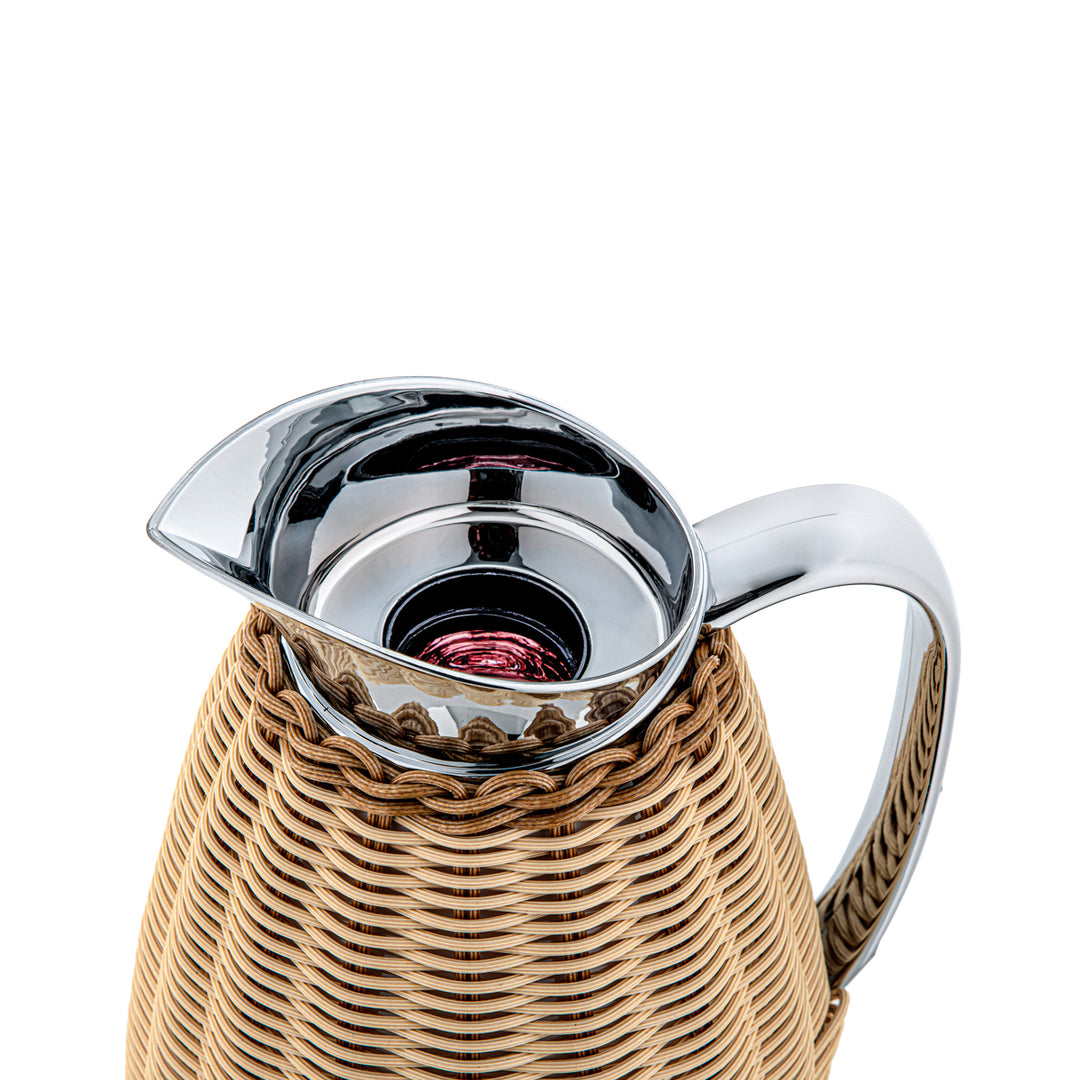 Almarjan 1 Liter Rattan Collection Vacuum Flask - VAF0010311