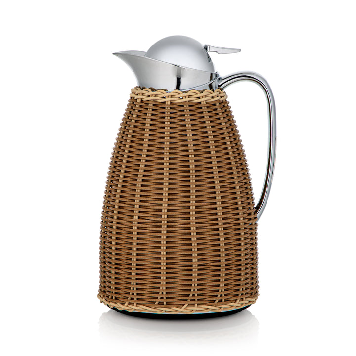 Almarjan 1 Liter Rattan Collection Vacuum Flask - VAF0010312