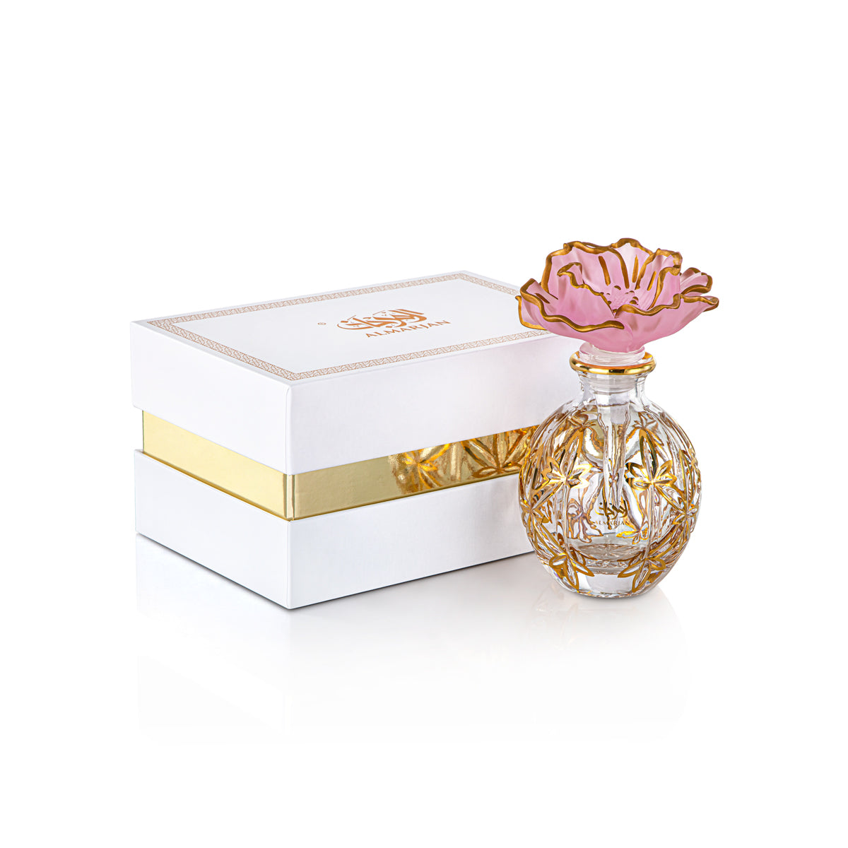 Almarjan 10 Tola Perfume Bottle - VR-HAM001-PG Pink