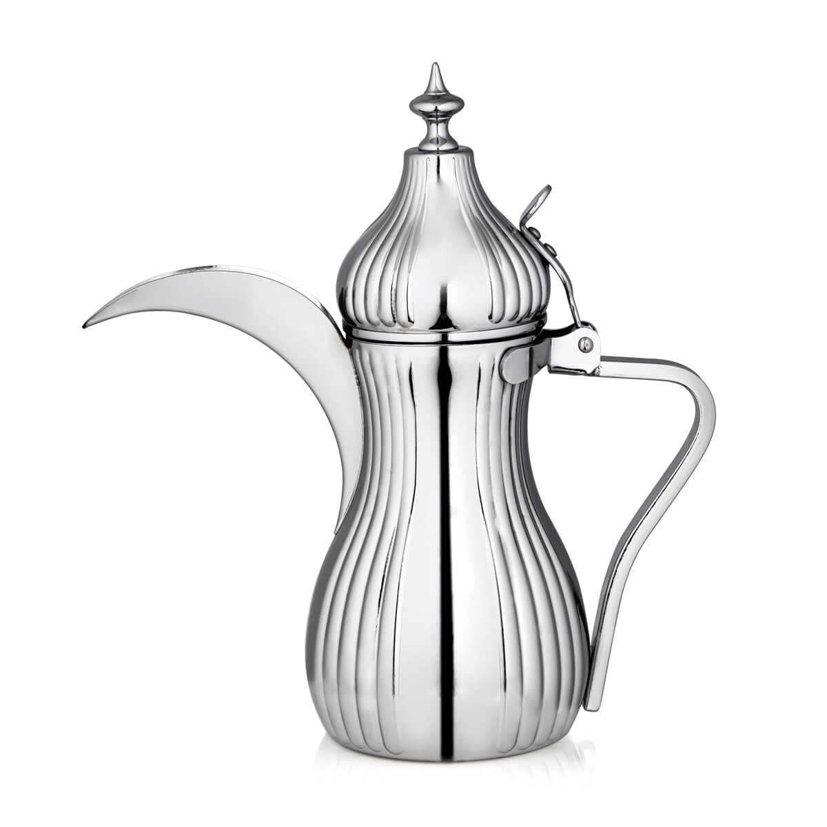 Almarjan 1.5 Liter Stainless Steel Dallah Silver - STS0010669
